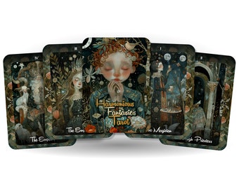 Harmonious Fantasies Tarot - 78 cards - Tarot - Tarot Deck - Fortune Telling - Divination tools