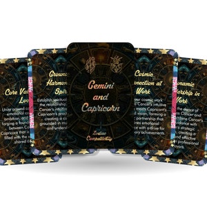 Oracolo Cancro e Capricorno - Compatibilità zodiacale - Strumenti di divinazione - Carte Oracolo - Compatibilità segni zodiacali - Compatibilità oroscopo