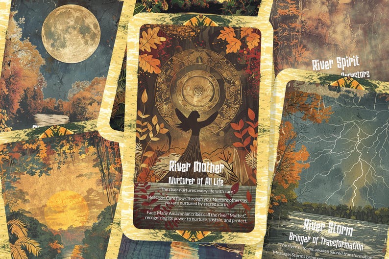 The Oracle of the Amazon River – A Flow of Life Oracle Deck – 22 Oracle ...