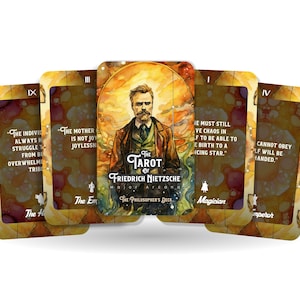 The Tarot Friedrich Nietzsche - The Philosopher&#39;s Deck - Divination tools - Tarot cards  - Major Arcana