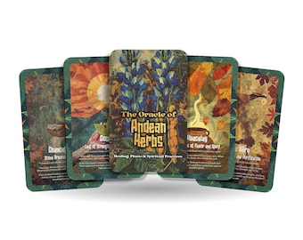 The Oracle of Andean Herbs – A Mountain Medicine Oracle Deck – 22 Oracle Cards – Ancient Remedies of the Highlands
