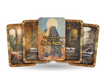 The Oracle of Machu Picchu – A Sacred Citadel Oracle Deck – 22 Oracle Cards – Wisdom of the Inca Heights