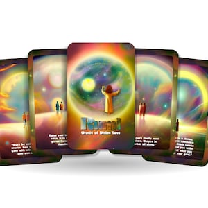 Rumi - Oráculo del Amor Divino - Baraja del Oráculo - Sabiduría de Rumi - Regalo del Oráculo - Oráculo Místico - Sabiduría de Rumi