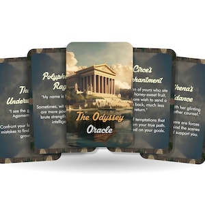 L'Oracle de l'Odyssée - D'après la littérature grecque antique d'Homère - Outils de divination - Cartes Oracle