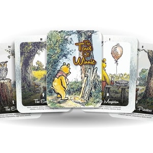 Le tarot de Winnie - 78 cartes - Tarot - Jeu de tarots - Prédire la bonne aventure - Outils de divination