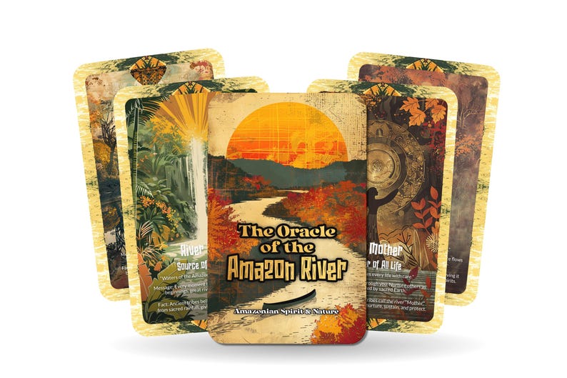 The Oracle of the Amazon River – A Flow of Life Oracle Deck – 22 Oracle ...