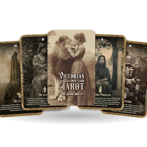Tarot victorien des cartes du cabinet - Arcanes majeurs - Des idées aussi pertinentes aujourd'hui qu'elles l'auraient été à l'époque victorienne