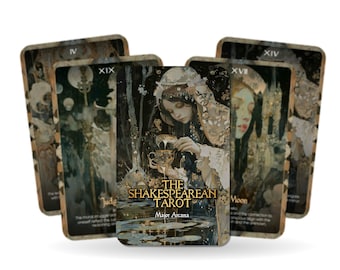 The Shakespearean Tarot - 22 Major arcana - Divination Tool - Shakespearean Tarot Deck - Major Arcana Cards