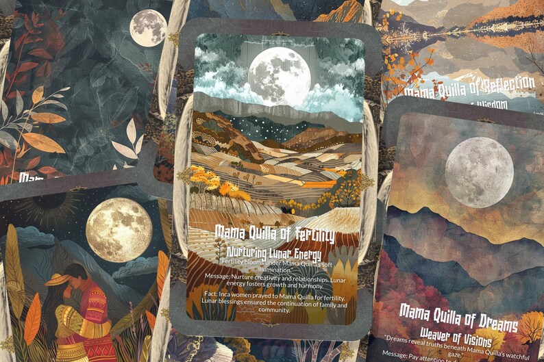 The Oracle of Mama Quilla – A Moon Goddess Oracle Deck – 22 Oracle ...