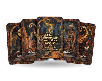 Il mercante e il genio - 22 carte dell'oracolo - Sblocca opportunità attraverso coraggio e saggezza