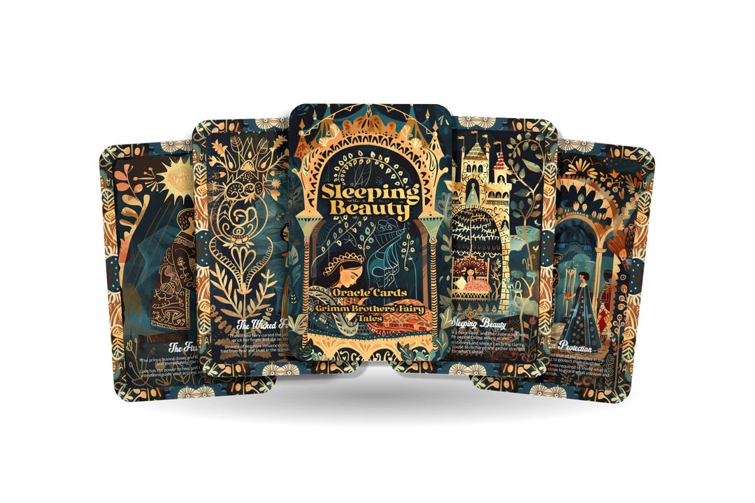 Sleeping Beauty - 22 Oracle Cards - Awaken the Magic of Your Inner ...