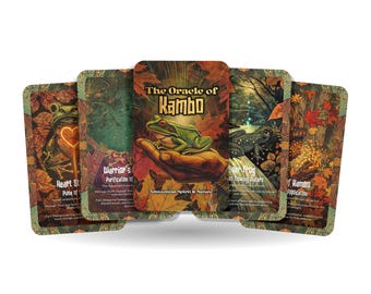 The Oracle of Kambo – A Sacred Frog Medicine Oracle Deck – 22 Oracle Cards – Purification & Spirit Cleansing