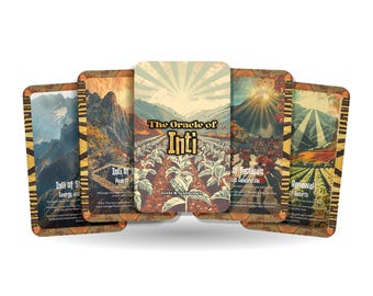 The Oracle of Inti – A Sun God Oracle Deck – 22 Oracle Cards – Bringer of Light & Life