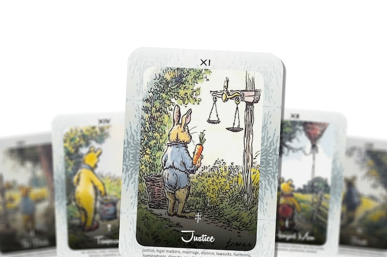 The Tarot of Winnie 78 cards Tarot Tarot Deck Fortune Telling Divination tools image 3