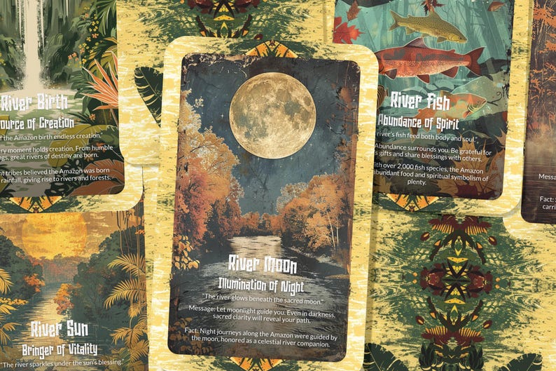 The Oracle of the Amazon River – A Flow of Life Oracle Deck – 22 Oracle ...