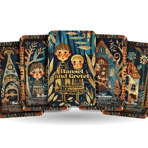 Hansel e Gretel - 22 Cartas Oracle - Enfrente os desafios com bravura e resiliência