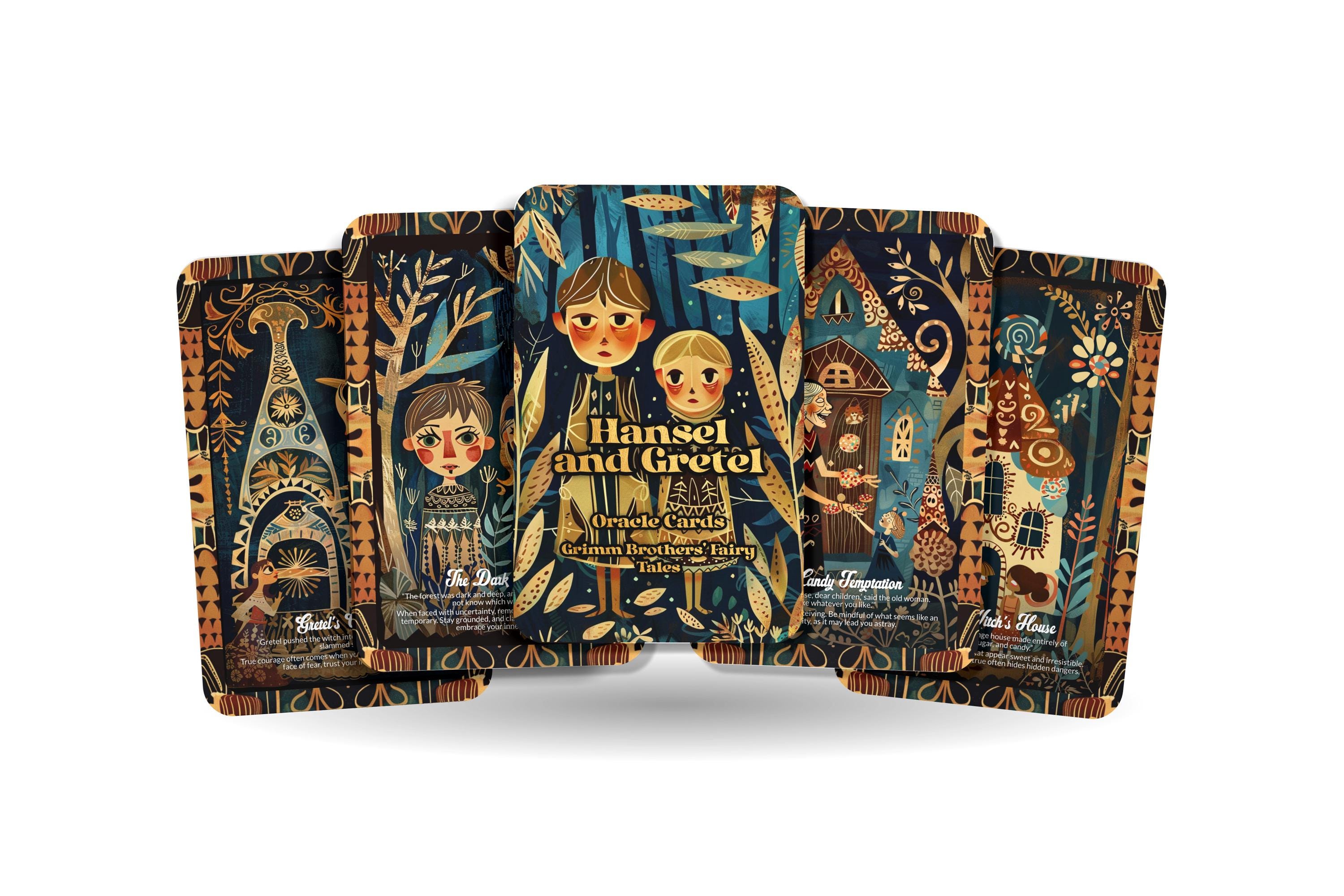 Hansel and Gretel - 22 Oracle Cards - Navigate Challenges With