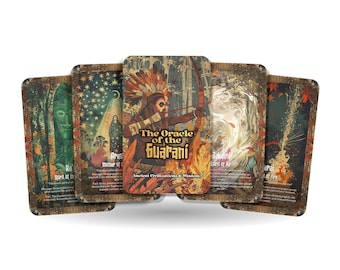 The Oracle of the Guaraní – A Forest Wisdom Oracle Deck – 22 Oracle Cards – Songs of the Amazon Tribes