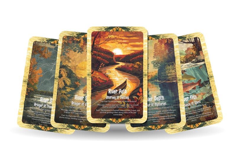 The Oracle of the Amazon River – A Flow of Life Oracle Deck – 22 Oracle ...