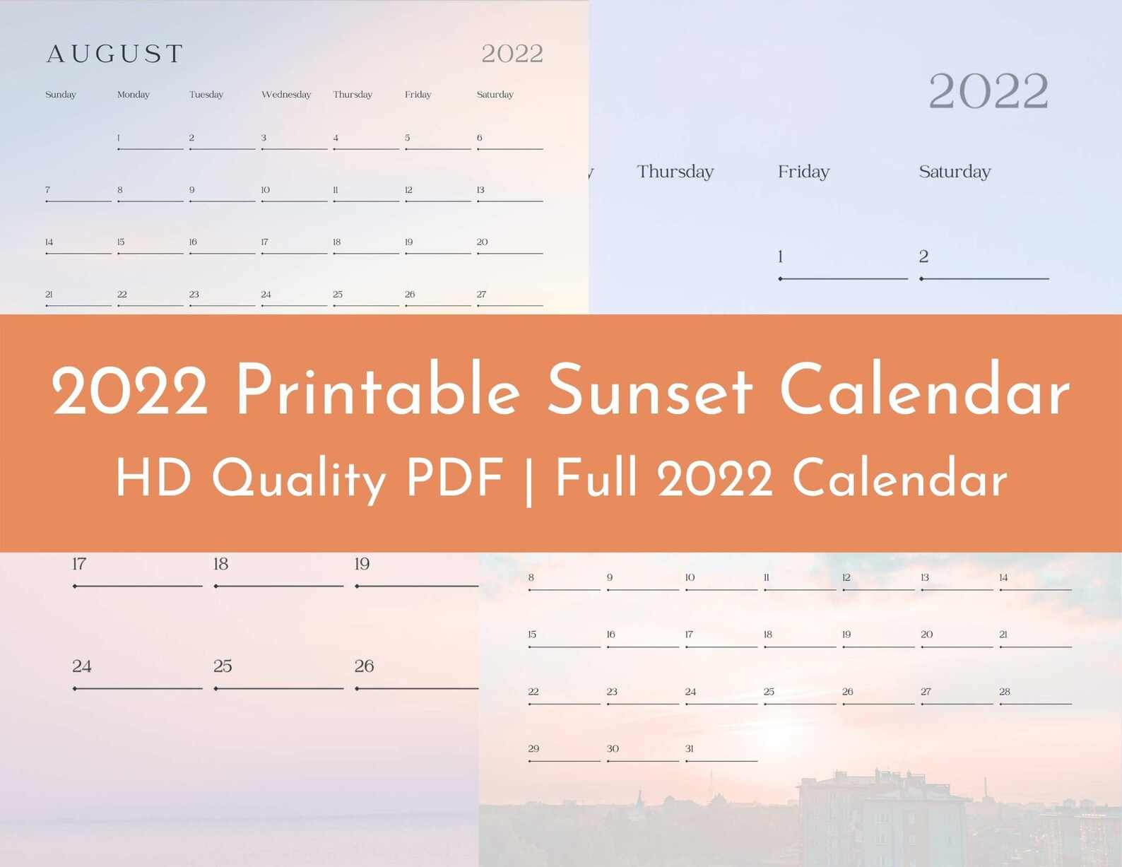 2022-calendar-sunset-printable-instant-download-sunrise-etsy-uk