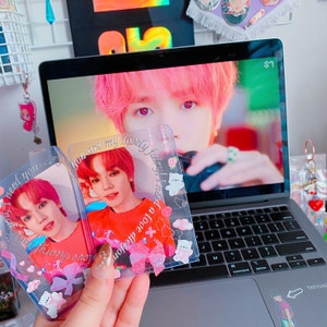 Cartões fotográficos feitos por fãs de NCT Taeyong Love Theory
