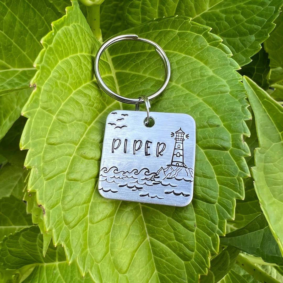 Lighthouse Dog Tag more Tag Shape/color Options Light House Dog Tag