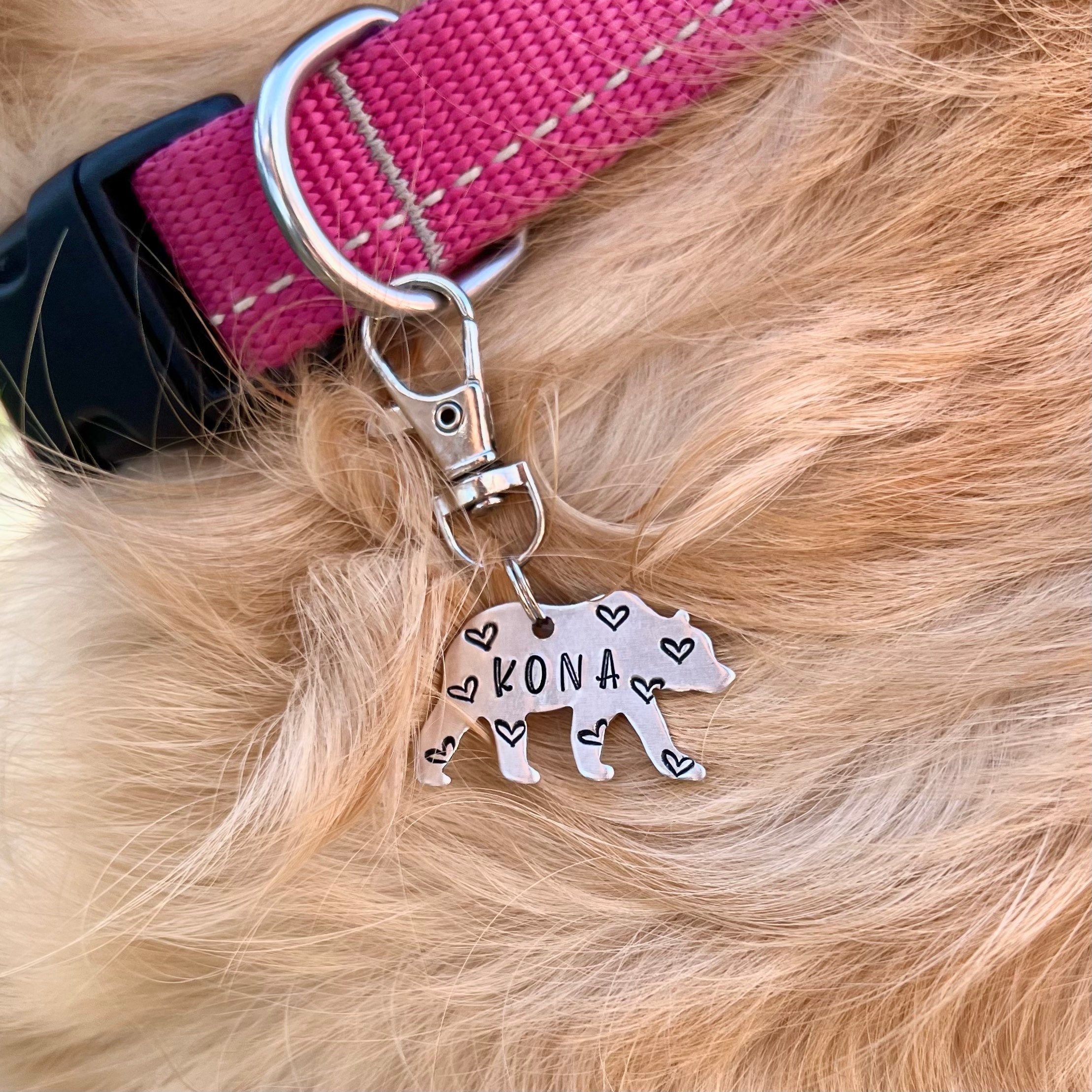 Handstamped Custom Made Dog Tags | Best Pet Tags | Canada