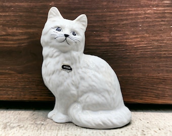 ヴィンテージ Guldkroken Hjo スウェーデン セラミック猫の置物