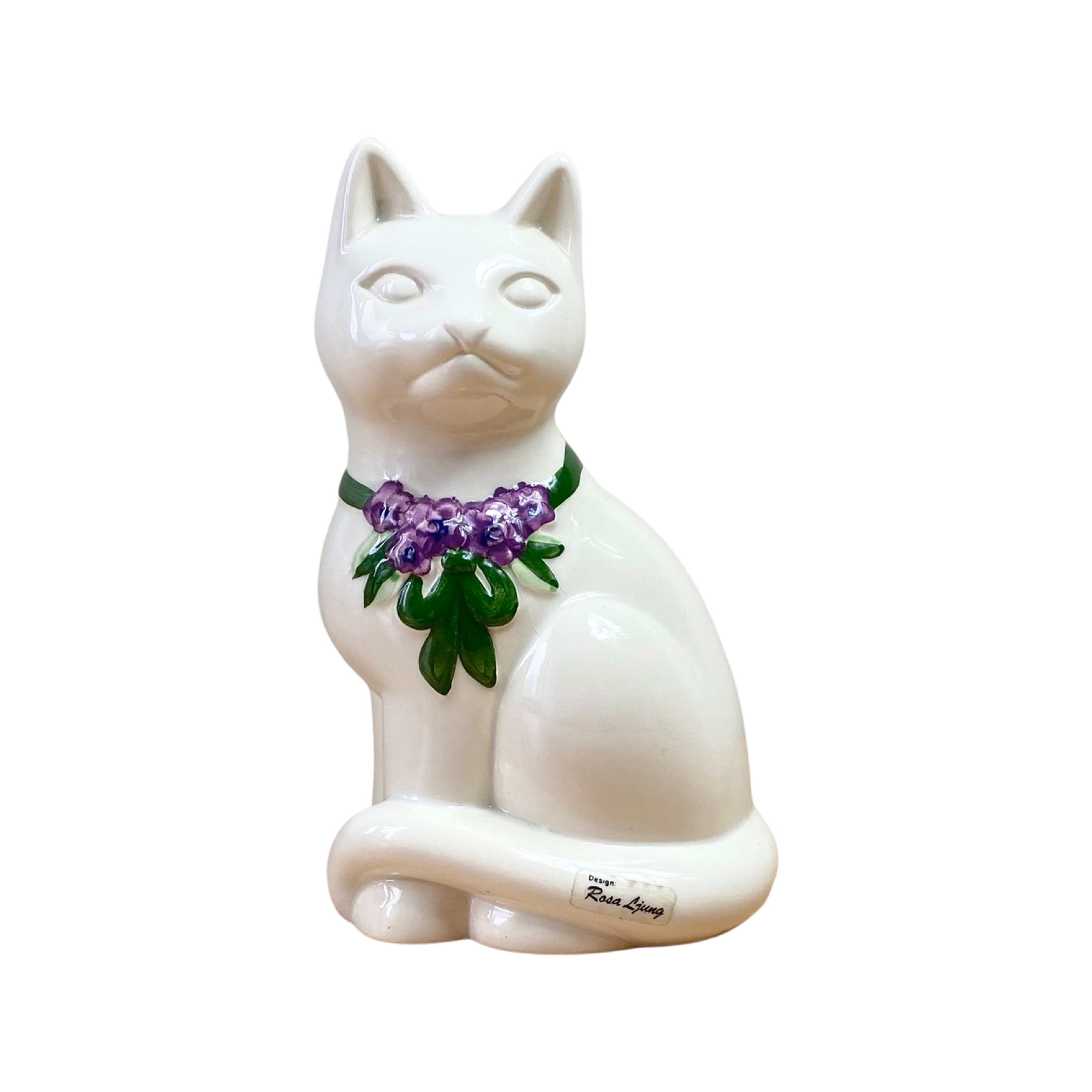 Rosa Ljung 猫の陶器置物 【公式通販】