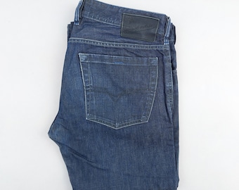 Made in Italy Diesel Zatiny W33 L34 Wash 0088Z Regular Straight Mens Jeans Diesel Zatiny 33/34 Safado