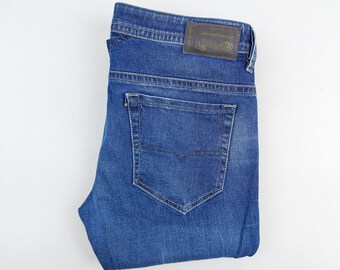 Mens Diesel Jeans Thommer Slim-skinny Stretch Denim Pants Size