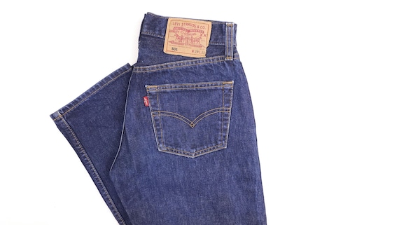 Vintage Levi's 501 W27 L30 Dark Blue Levis 501 W27 L30 Uniqe