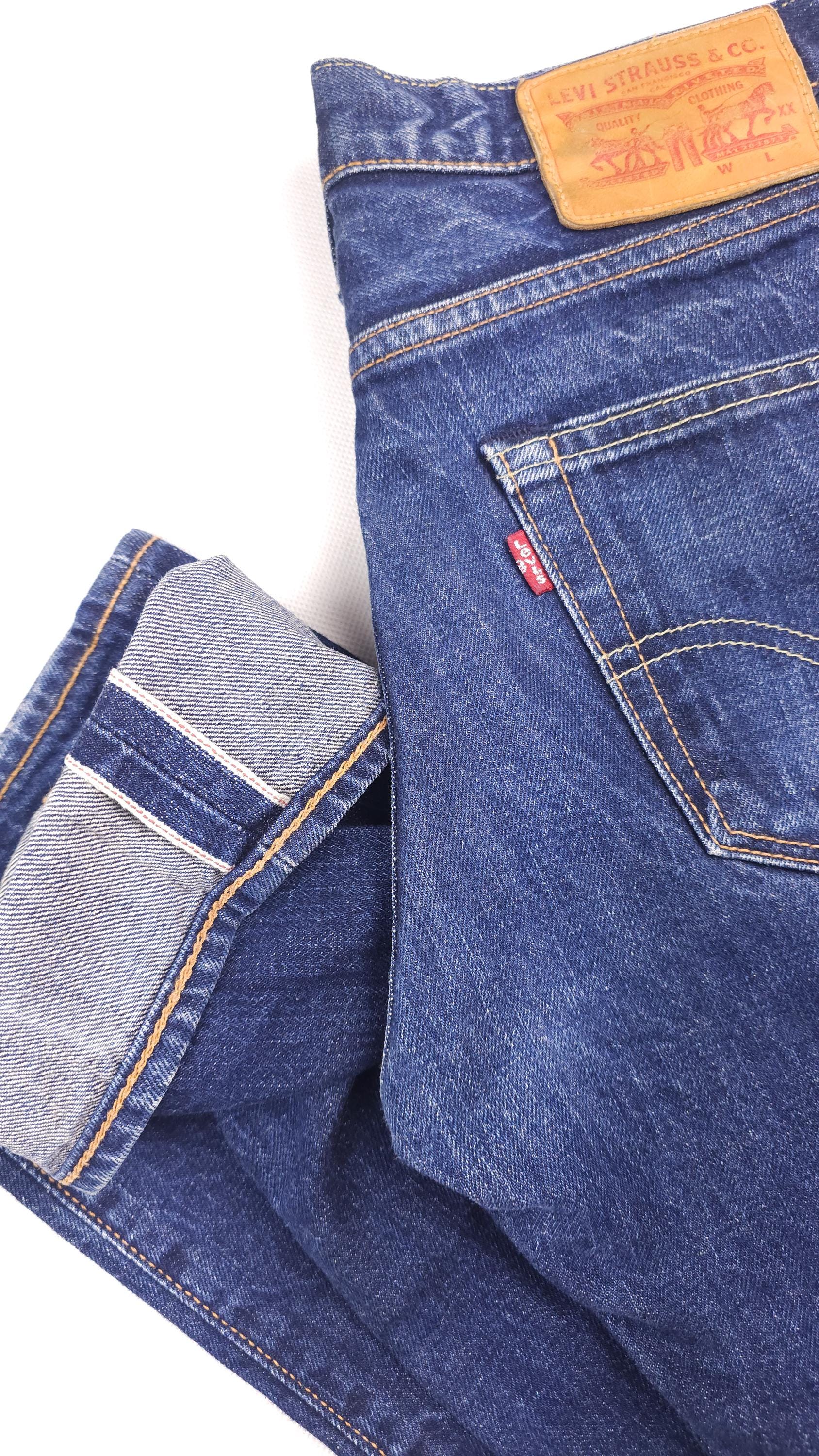 Selvedge Redline Levi's 511 W30 L32 90's Vintage Levis Red Line