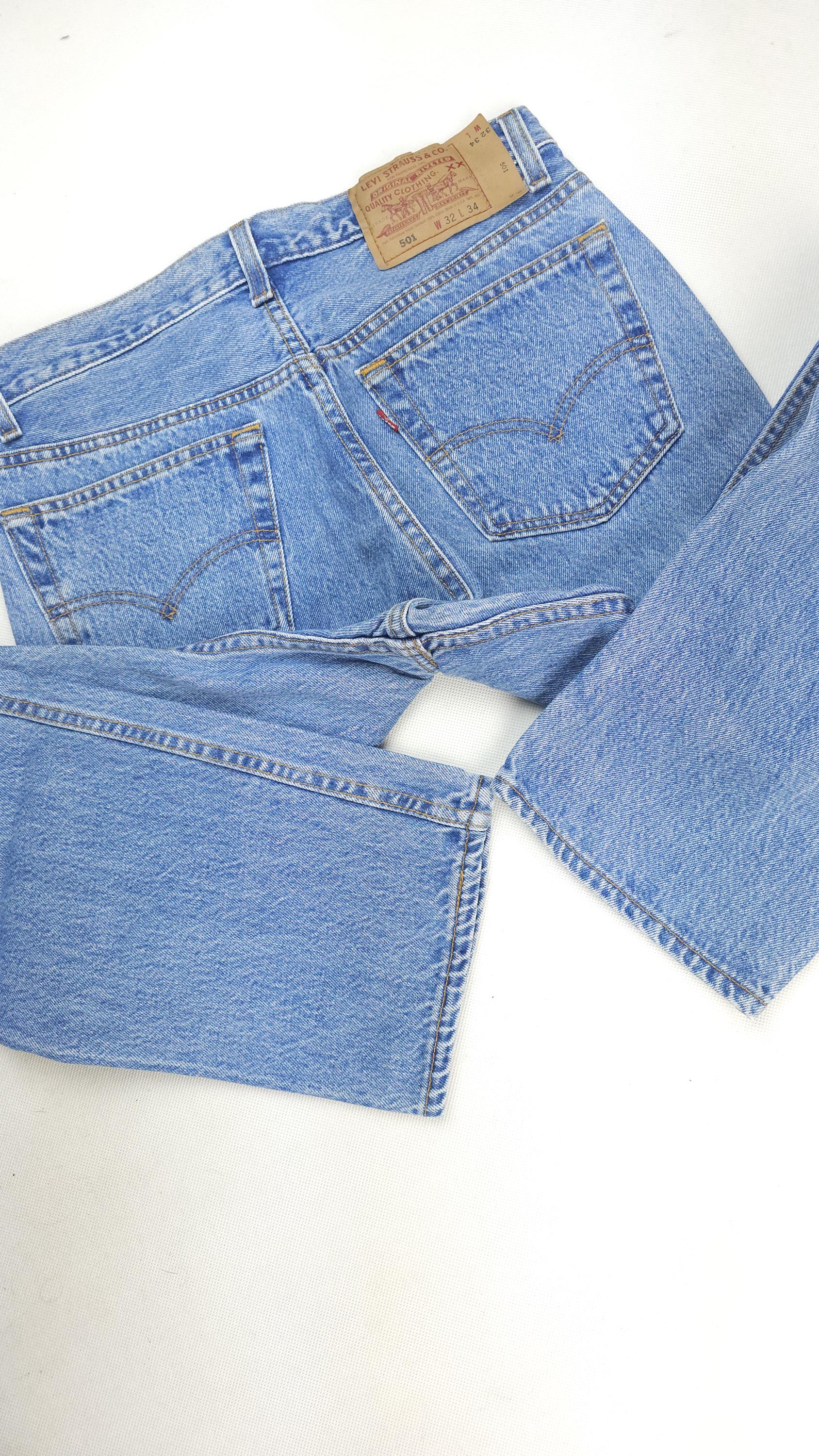 Made in USA Vintage Levi's 501 W30 L33 Light Blue Jeans Made in USA Vintage Levi's 501 W30 L33 Light Blue Jeans
