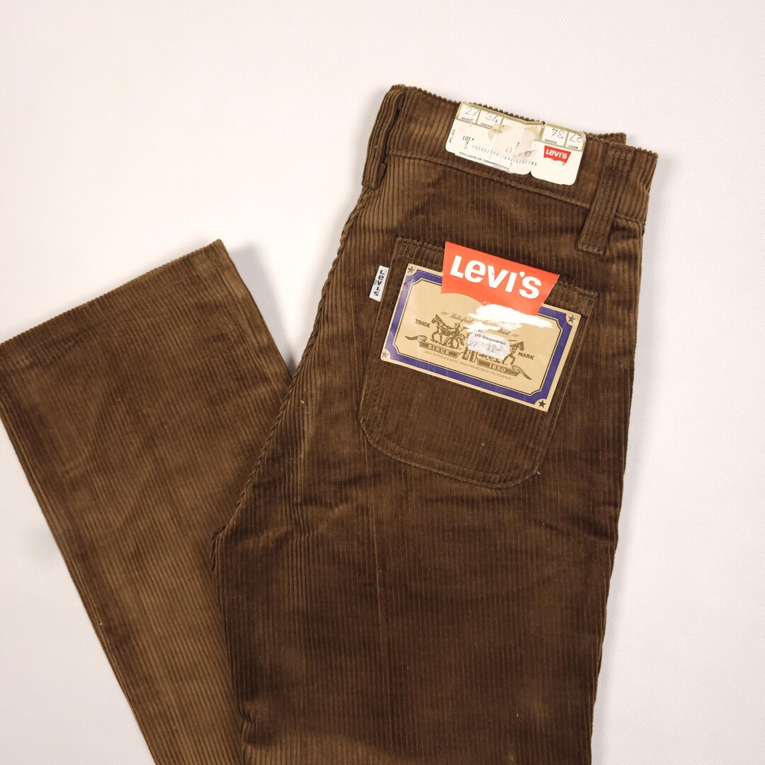 73' New Cord Levi's 632 W24 L35,5 Vintage Deadstock With Tags 24