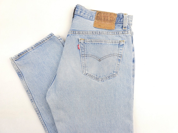 Distressed Made in USA Levi