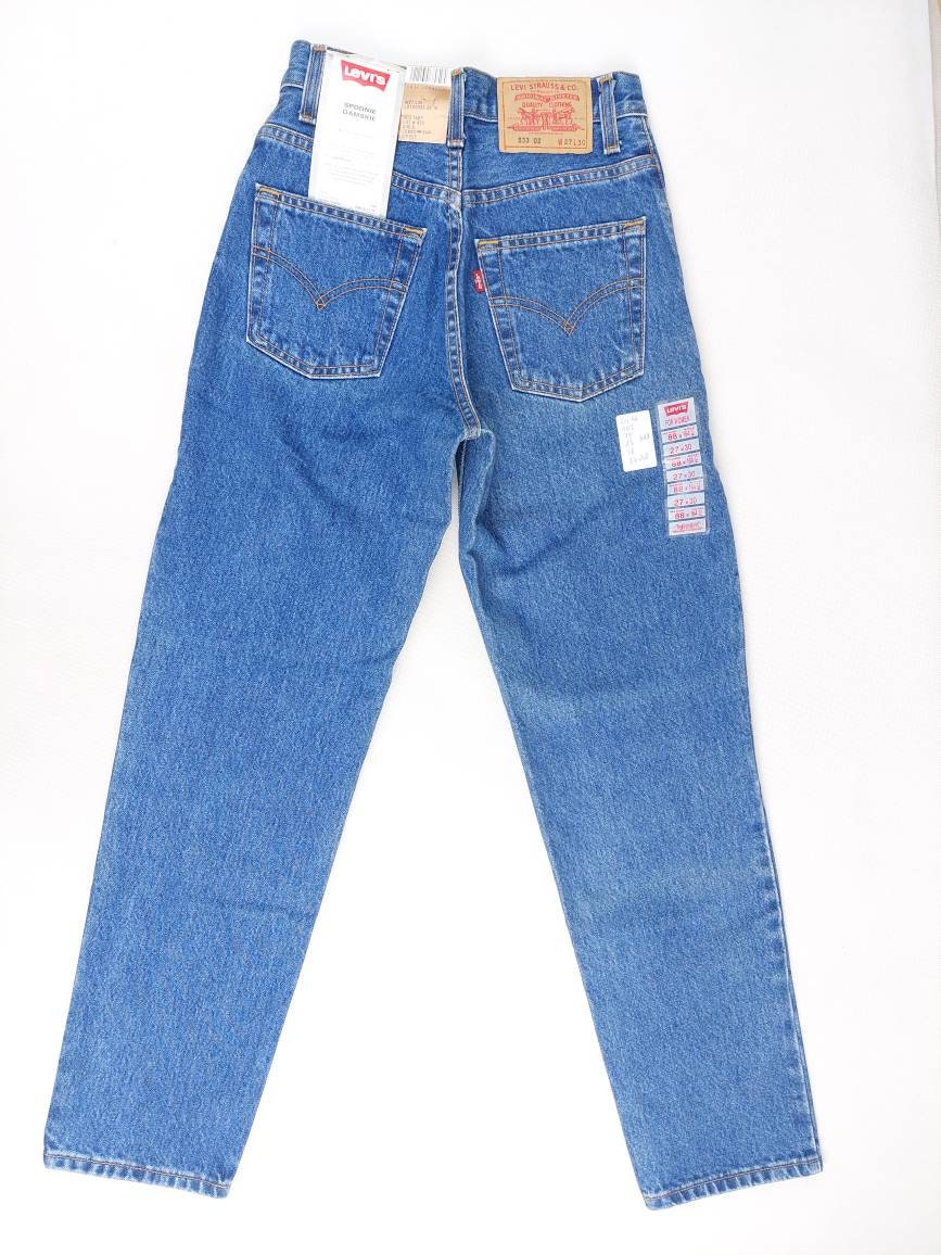 Levi's 533 Vintage Deadstock With Tags W27 L30 Actual Size