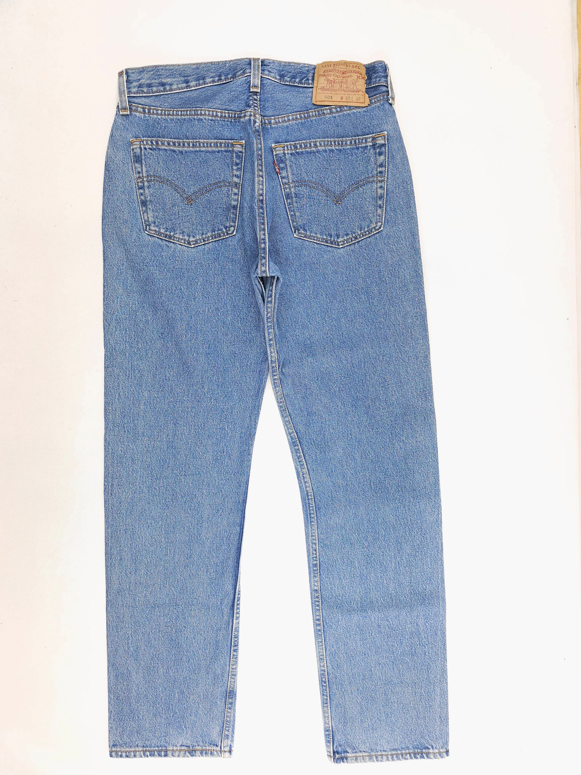 Made in USA Levi's 501 W30 L31 Straight Leg Levis 501 Light Made in USA Levi's 501 W30 L31 Straight Leg Levis 501 Light
