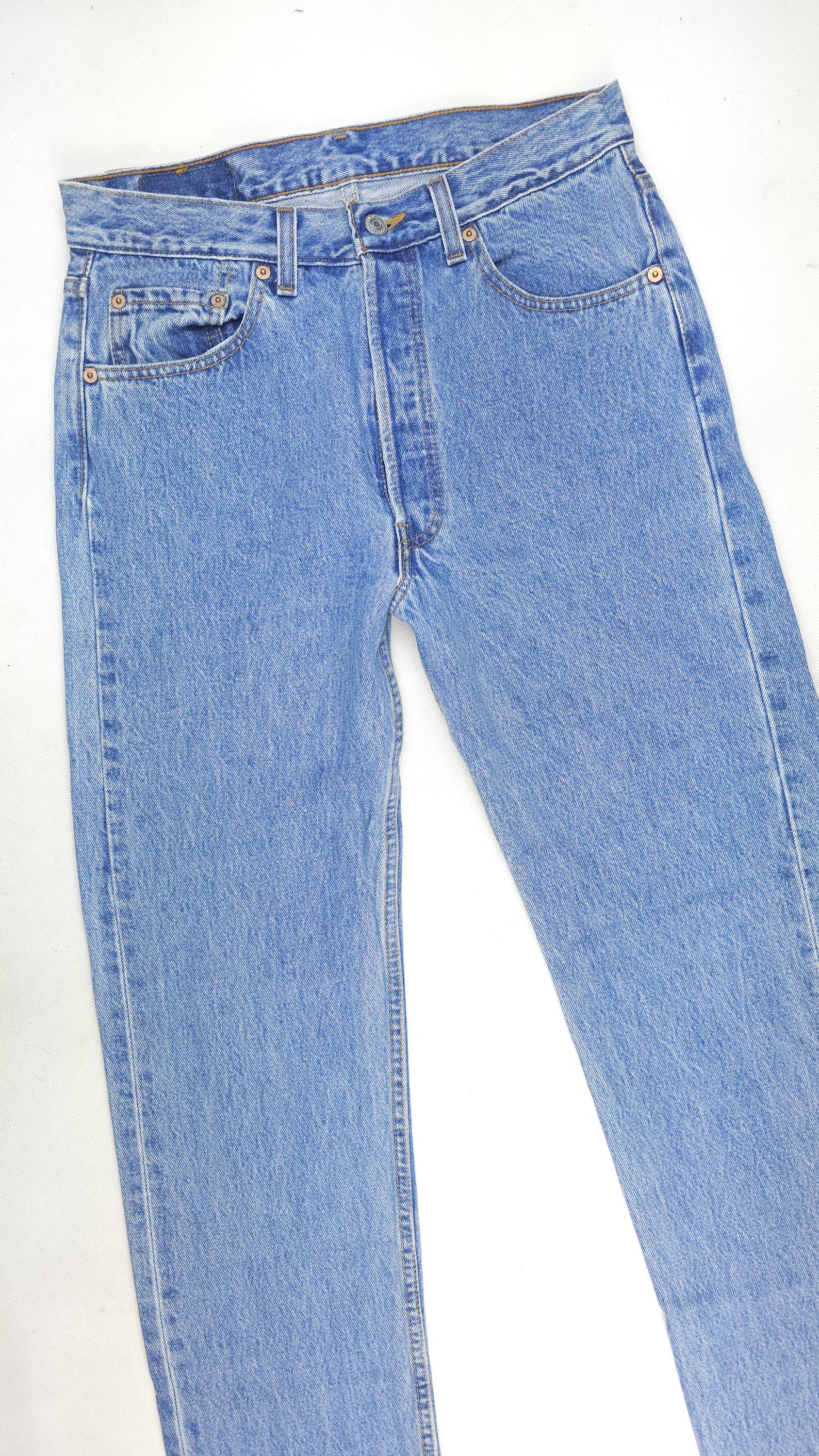 Made in USA Vintage Levi's 501 W30 L33 Light Blue Jeans