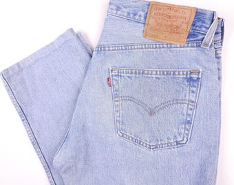 90' Made in USA New Levi's 501 W33,5 L36 Vintage Deadstock With