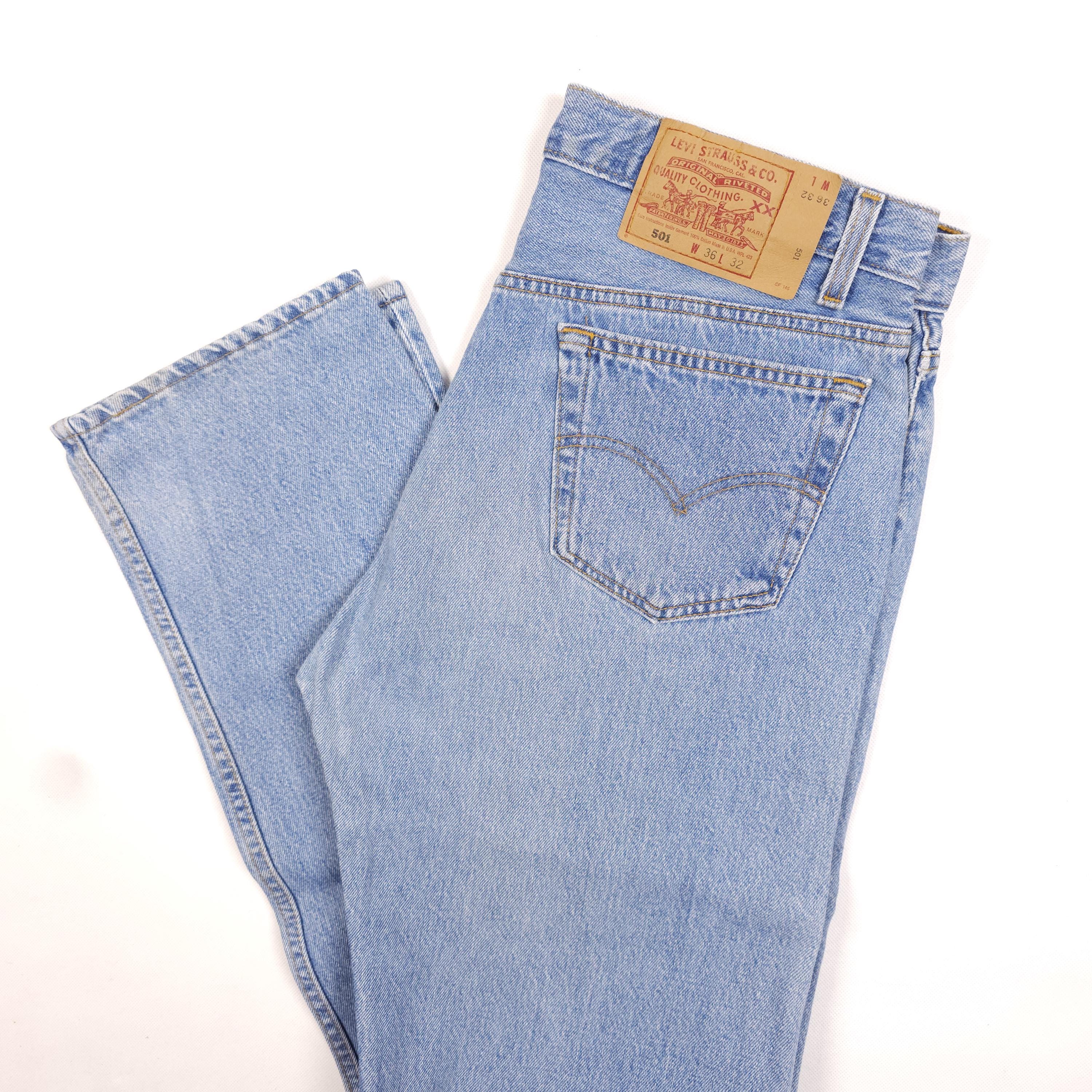 Levis 501 W34 L32 - Etsy