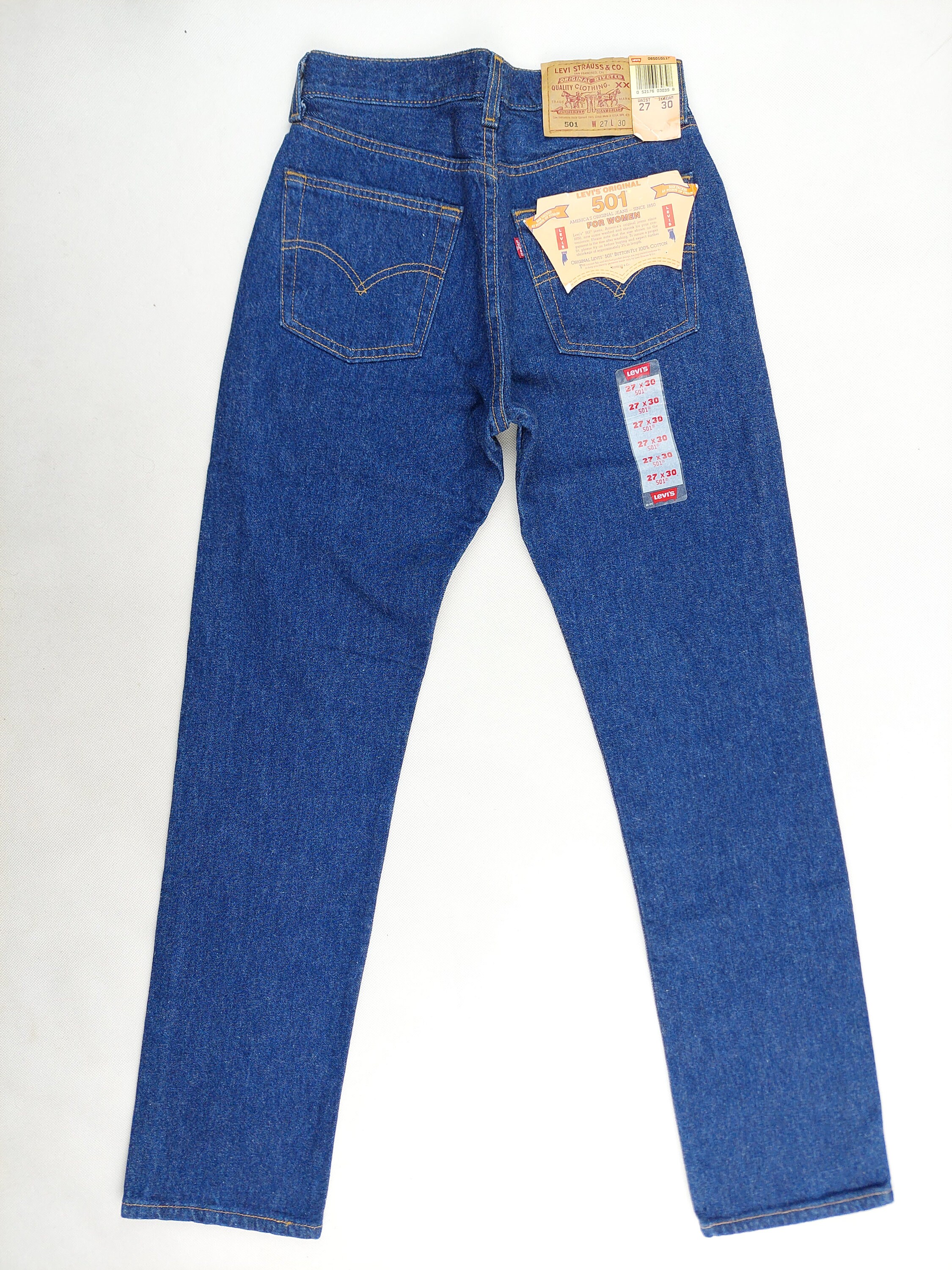 Made in USA New Levi's 501 Vintage Deadstock With Tags W27