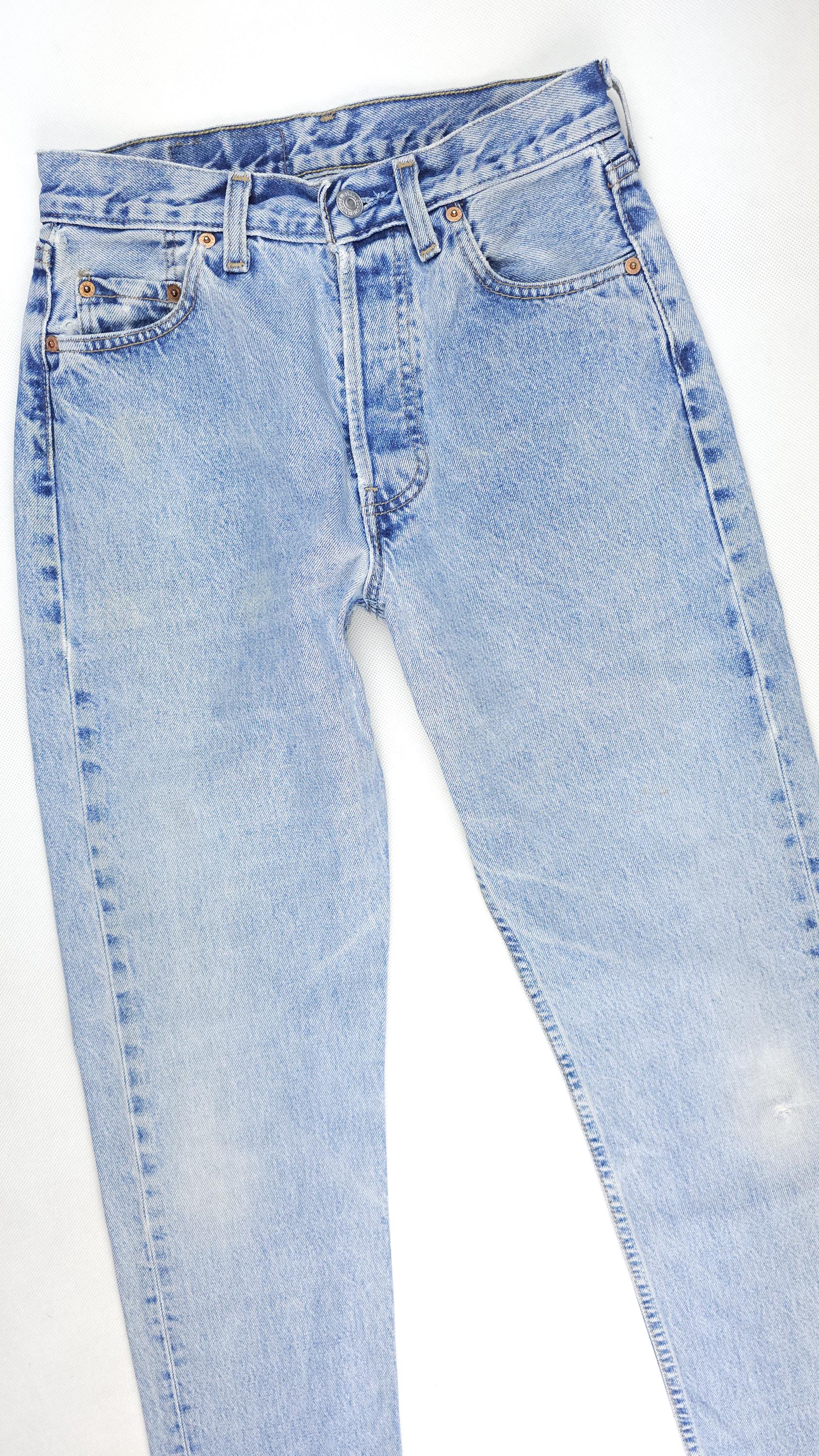 Made in UK Vintage Levi's 510 W27 L28,5 Distressed Jeans