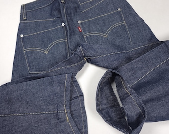 【W34 L34】00s europe levi's engineered Vintage Levi's Engineered 654 W34 L34 Medium Blue RARE Levis 00002
