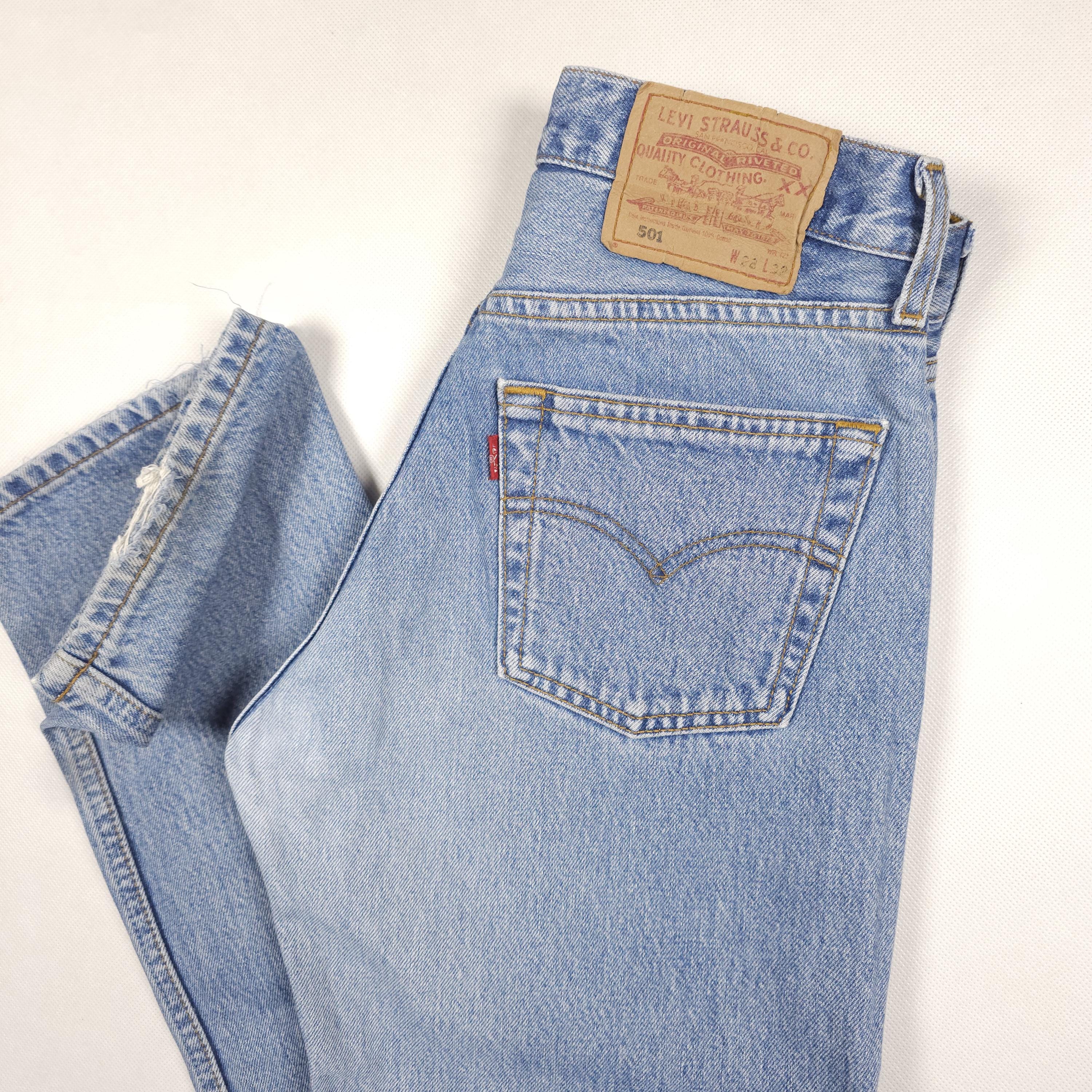 Vintage Levi's 501 W26 L32 Jeans Washed Stone Levis 501 Levis for