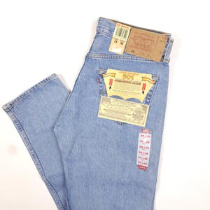 90' Made in USA New Levi's 501 W33,5 L36 Vintage Deadstock With