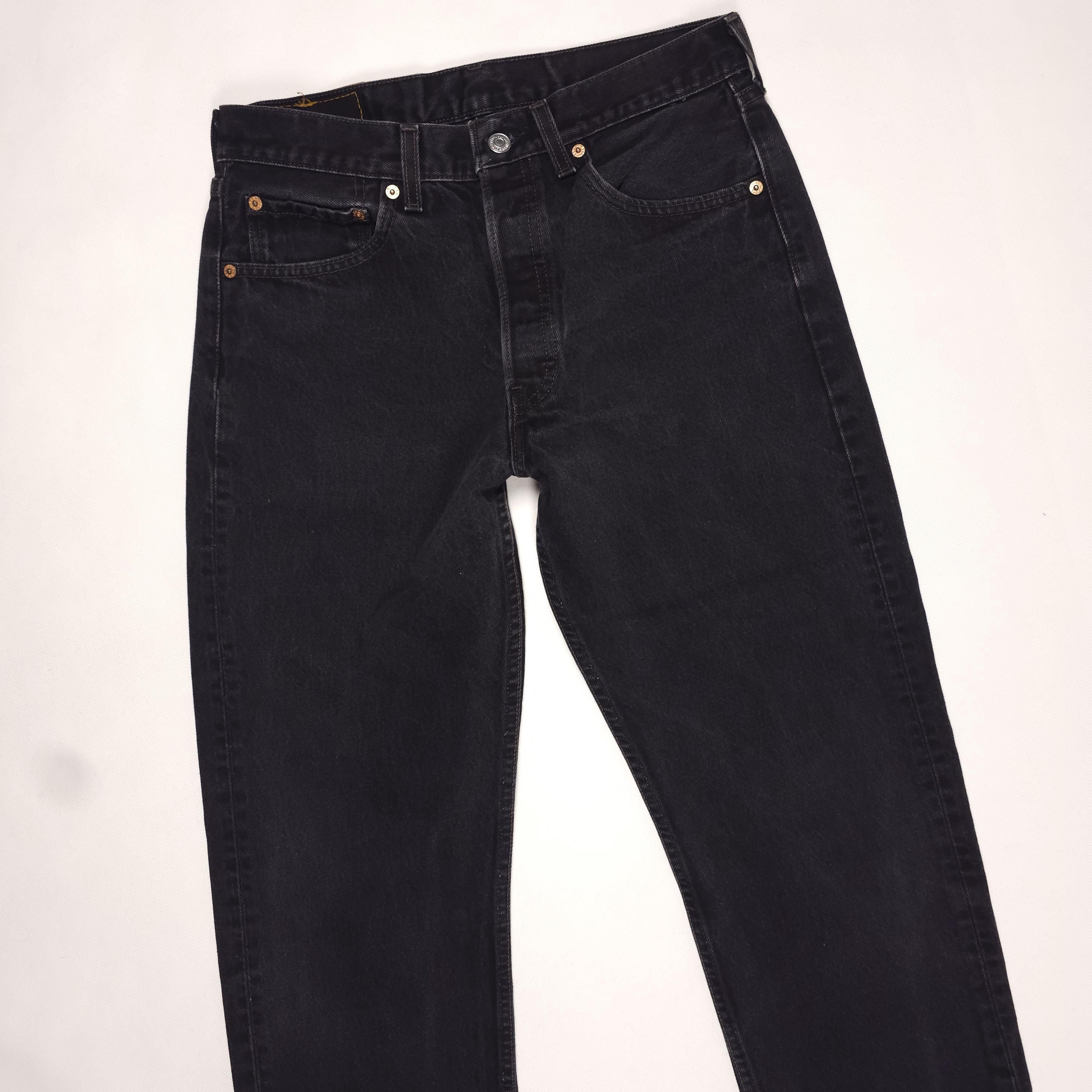 Made in USA '97 Levi's 501 W29,5 L34 Black for Women Levi's 501