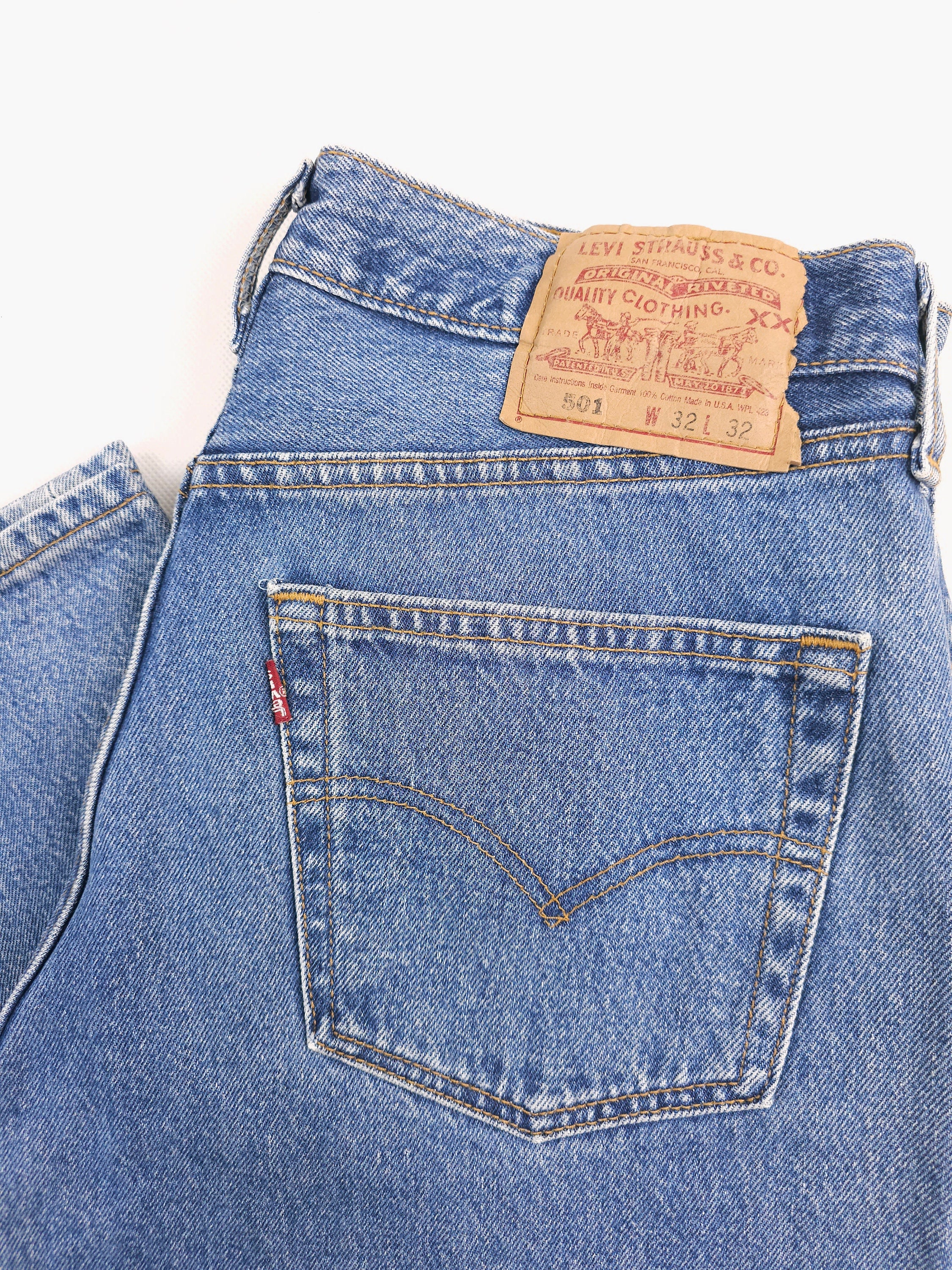 アメリカ製 Levi's 501 W30 L31 ストレートレッグ Levis 501 ライト