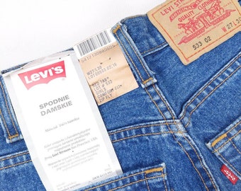 Levi's 533 Vintage Deadstock With Tags W27 L30 Actual Size
