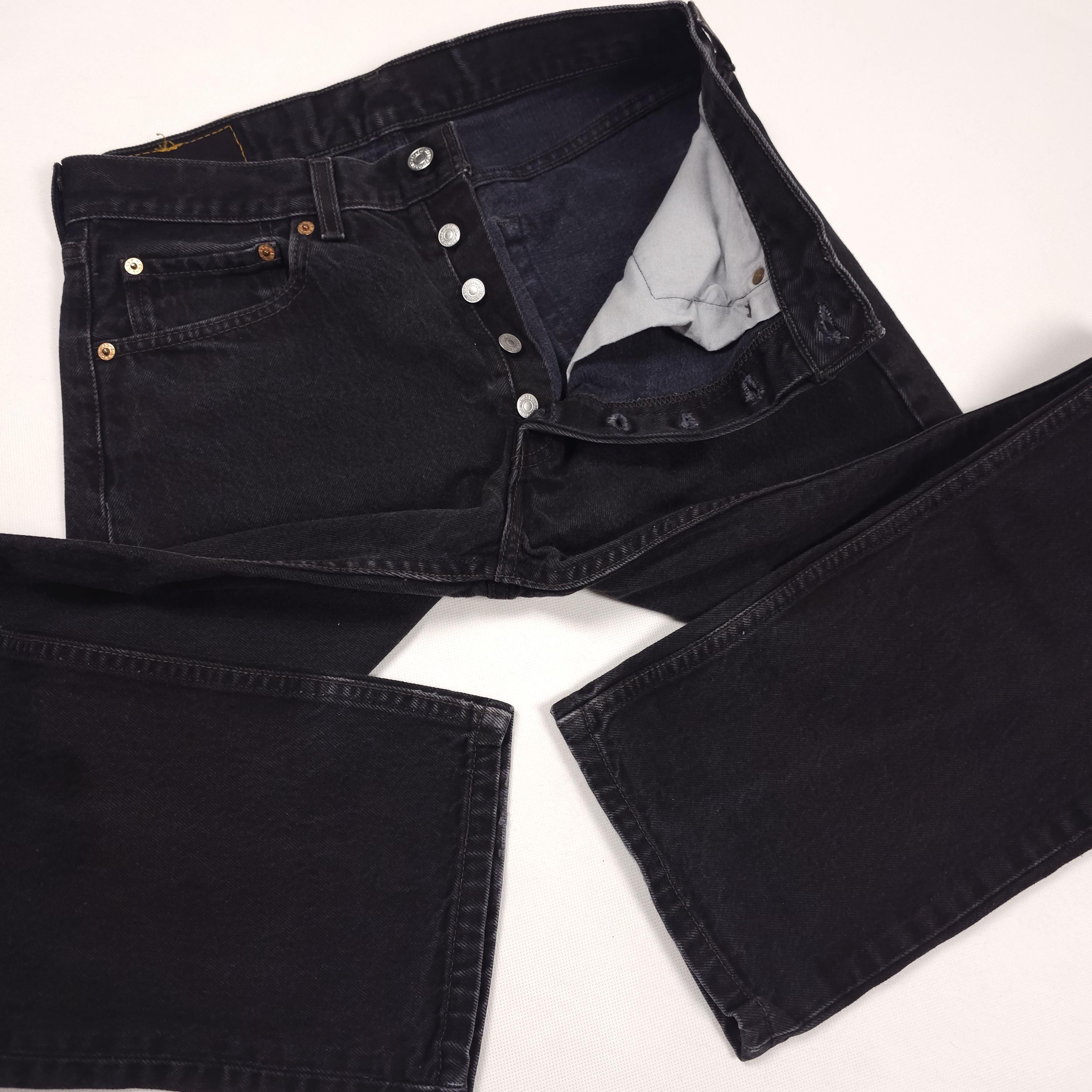 Made in USA '97 Levi's 501 W29,5 L34 Black for Women Levi's 501